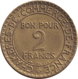 1926 2 FRANCS FRANCE - WORLD COINS - Cambridgeshire Coins