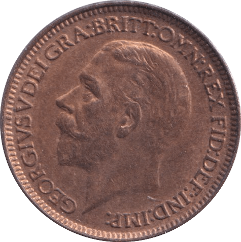1926 FARTHING ( BU ) - Farthing - Cambridgeshire Coins