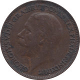 1926 FARTHING ( EF ) 2 - Farthing - Cambridgeshire Coins