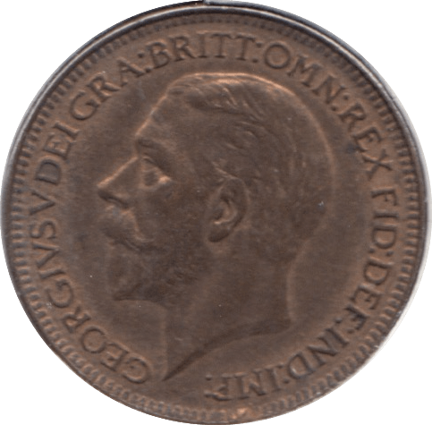 1926 FARTHING ( UNC ) - Farthing - Cambridgeshire Coins