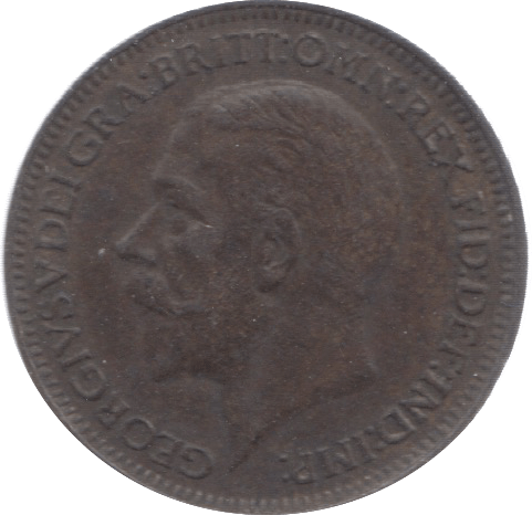 1926 FARTHING ( VF ) 23 - Farthing - Cambridgeshire Coins