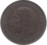 1926 FARTHING ( VF ) 23 - Farthing - Cambridgeshire Coins
