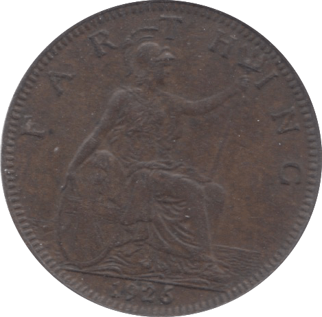 1926 FARTHING ( VF ) 23 - Farthing - Cambridgeshire Coins