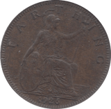 1926 FARTHING ( VF ) 23 - Farthing - Cambridgeshire Coins
