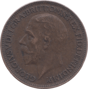 1926 FARTHING ( VF ) 2 - Farthing - Cambridgeshire Coins