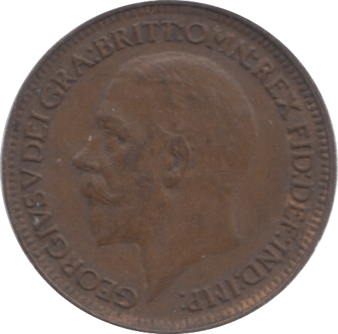 1926 FARTHING ( VF ) - Farthing - Cambridgeshire Coins