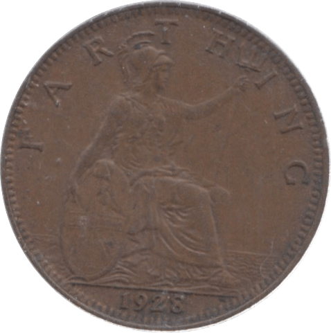 1926 FARTHING ( VF ) - Farthing - Cambridgeshire Coins