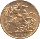 1926 GOLD HALF SOVEREIGN ( AUNC ) PRETORIA MINT - Half Sovereign - Cambridgeshire Coins