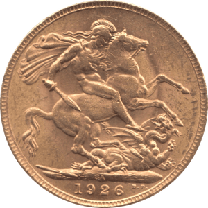 1926 GOLD SOVEREIGN ( AUNC ) PRETORIA MINT - SOVEREIGN - Cambridgeshire Coins