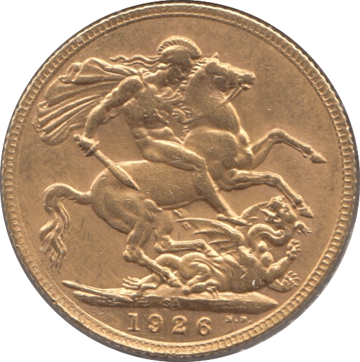 1926 GOLD SOVEREIGN ( AUNC ) SOUTH AFRICA MINT REF 1 - Sovereign - Cambridgeshire Coins