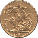 1926 GOLD SOVEREIGN ( AUNC ) SOUTH AFRICA MINT REF 1 - Sovereign - Cambridgeshire Coins