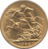 1926 GOLD SOVEREIGN ( AUNC ) SOUTH AFRICA MINT - Sovereign - Cambridgeshire Coins