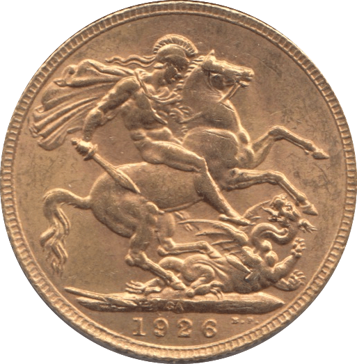 1926 GOLD SOVEREIGN ( AUNC ) SOUTH AFRICA MINT - Sovereign - Cambridgeshire Coins