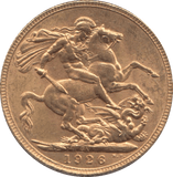 1926 GOLD SOVEREIGN ( AUNC ) SOUTH AFRICA MINT - Sovereign - Cambridgeshire Coins