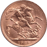 1926 GOLD SOVEREIGN ( UNC ) SA - Half Sovereign - Cambridgeshire Coins