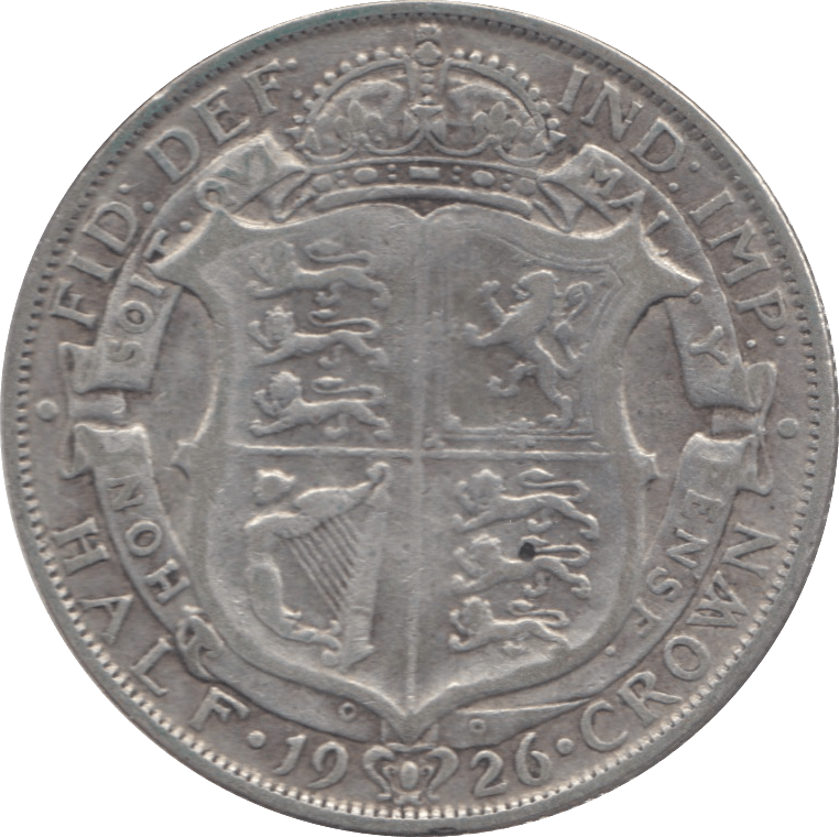 1926 HALFCROWN 3 ( FINE ) - Halfcrown - Cambridgeshire Coins