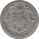 1926 HALFCROWN 3 ( FINE ) - Halfcrown - Cambridgeshire Coins