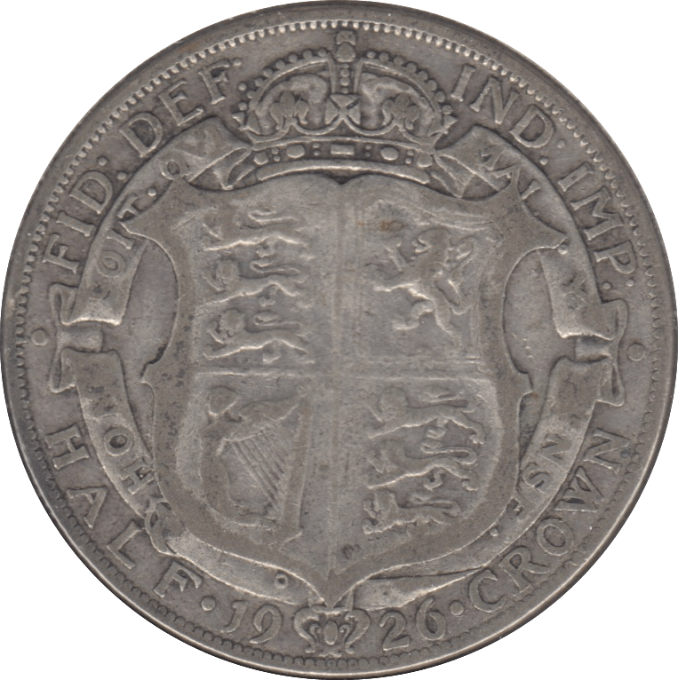 1926 HALFCROWN ( FAIR ) 7 - Halfcrown - Cambridgeshire Coins