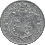 1926 HALFCROWN ( GVF ) 2 - Halfcrown - Cambridgeshire Coins