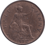 1926 HALFPENNY ( UNC ) - Halfpenny - Cambridgeshire Coins