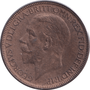 1926 HALFPENNY ( UNC ) - Halfpenny - Cambridgeshire Coins