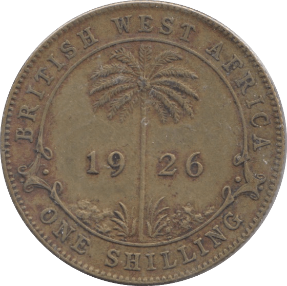 1926 ONE SHILLING WEST BRITISH AFRICA - WORLD COINS - Cambridgeshire Coins