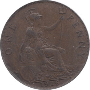 1926 PENNY 3 ( EF ) - Penny - Cambridgeshire Coins