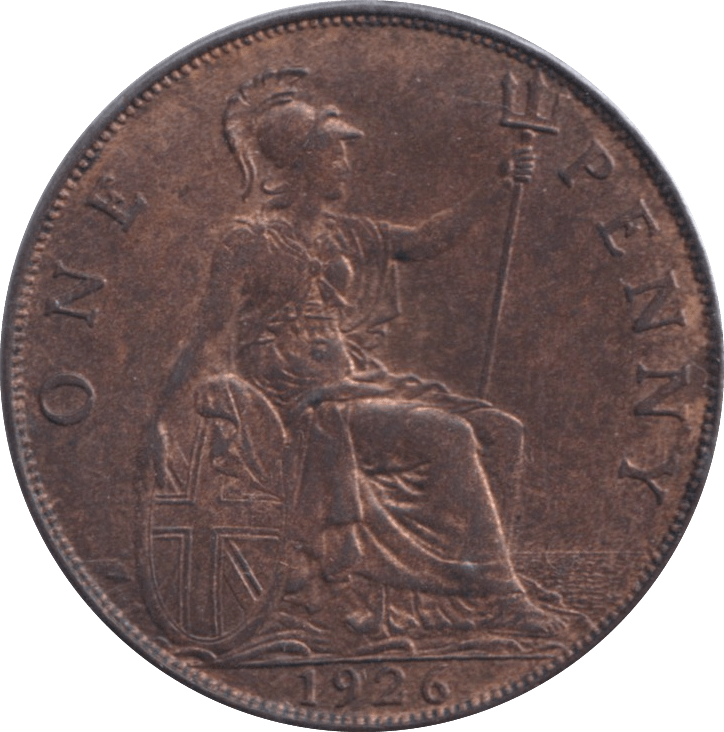 1926 PENNY ( AUNC ) - Penny - Cambridgeshire Coins