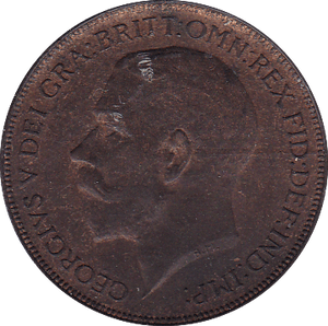 1926 PENNY ( AUNC ) - Penny - Cambridgeshire Coins