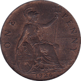 1926 PENNY ( AUNC ) - Penny - Cambridgeshire Coins