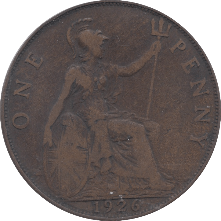 1926 PENNY ( F ) - Penny - Cambridgeshire Coins