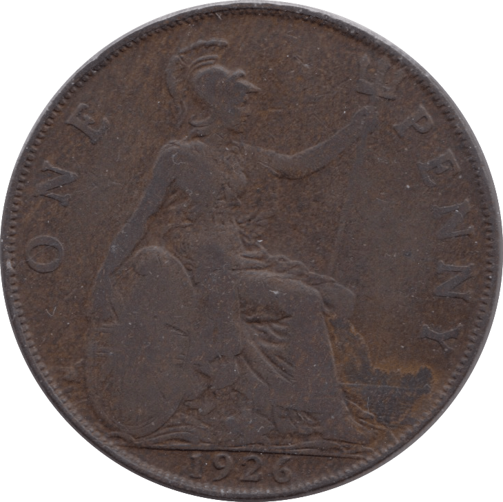 1926 PENNY ( GF ) MODIFIED EFFIGY 2 - Penny - Cambridgeshire Coins