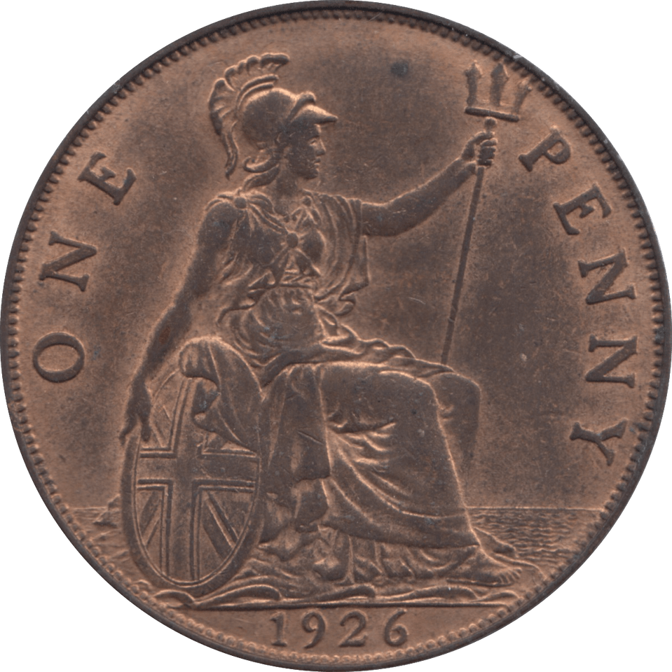 1926 PENNY ( UNC ) 1 - Penny - Cambridgeshire Coins