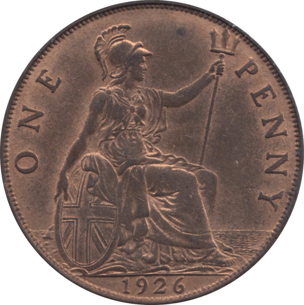 1926 PENNY ( UNC ) 1 - Penny - Cambridgeshire Coins