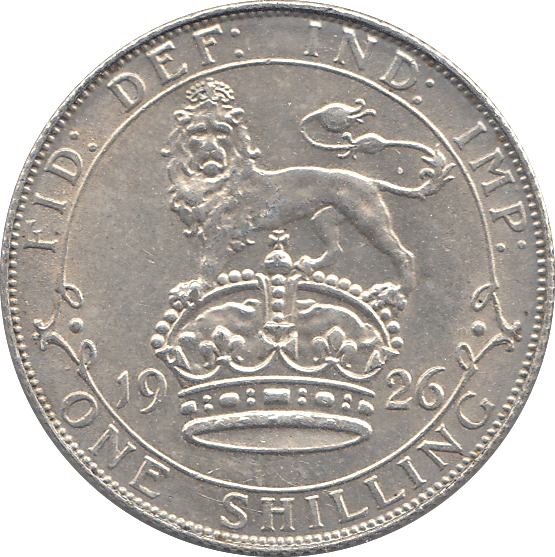 1926 SHILLING ( AUNC ) B - Shilling - Cambridgeshire Coins