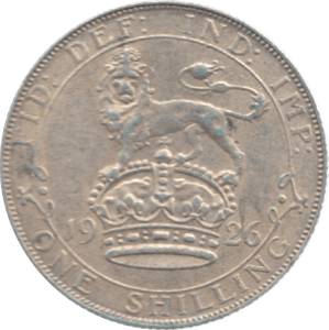 1926 SHILLING ( EF ) 23 - Shilling - Cambridgeshire Coins