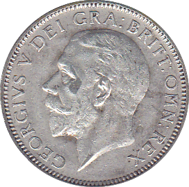 1926 SHILLING ( F ) - Shilling - Cambridgeshire Coins
