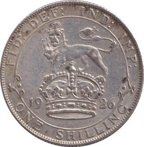 1926 SHILLING ( GVF ) - Shilling - Cambridgeshire Coins