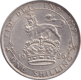 1926 SHILLING ( GVF ) - Shilling - Cambridgeshire Coins