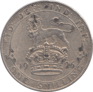 1926 SHILLING ( GVF ) - Shilling - Cambridgeshire Coins