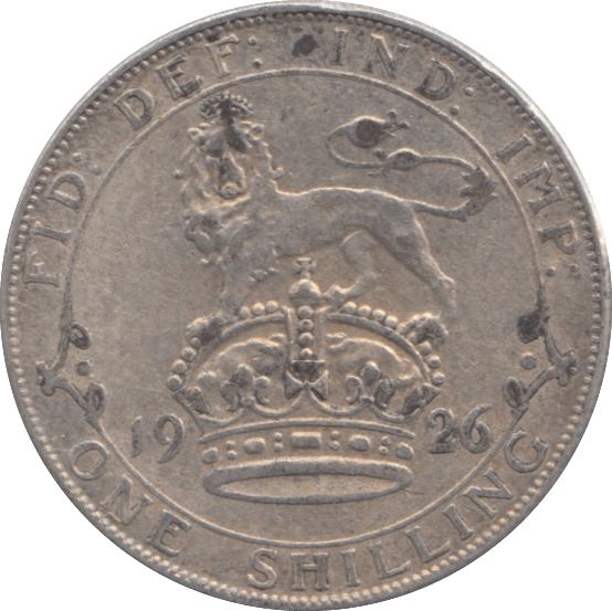 1926 SHILLING ( GVF ) - Shilling - Cambridgeshire Coins