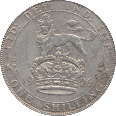 1926 SHILLING ( VF ) 2 - Shilling - Cambridgeshire Coins