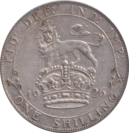 1926 SHILLING ( VF ) - Shilling - Cambridgeshire Coins