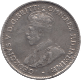 1926 SILVER THREE PENCE AUSTRALIA - SILVER WORLD COINS - Cambridgeshire Coins