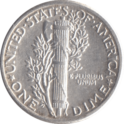 1926 SILVER USA ONE DIME - SILVER WORLD COINS - Cambridgeshire Coins