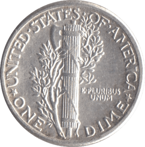 1926 SILVER USA ONE DIME - SILVER WORLD COINS - Cambridgeshire Coins