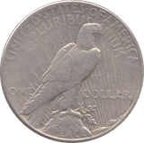 1926 SILVER USA PEACE DOLLAR - WORLD SILVER COINS - Cambridgeshire Coins