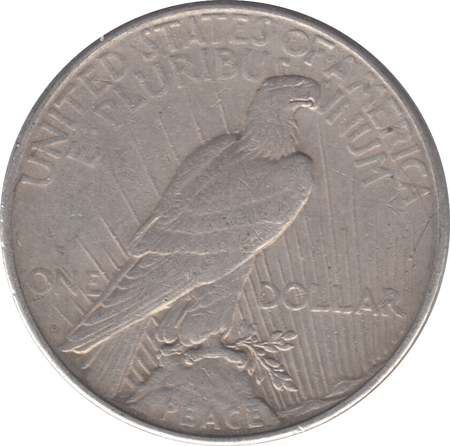 1926 SILVER USA PEACE DOLLAR - WORLD SILVER COINS - Cambridgeshire Coins