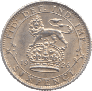 1926 SIXPENCE ( AUNC ) 23 - Sixpence - Cambridgeshire Coins