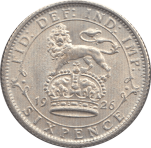 1926 SIXPENCE (AUNC) - Sixpence - Cambridgeshire Coins